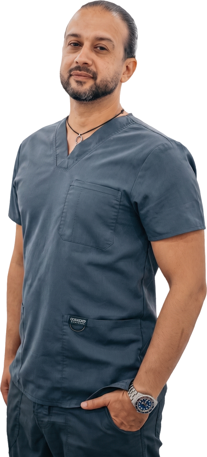 Dr. Ahmed Sarhan, emergency dentist in Barsha Heights, Dubai